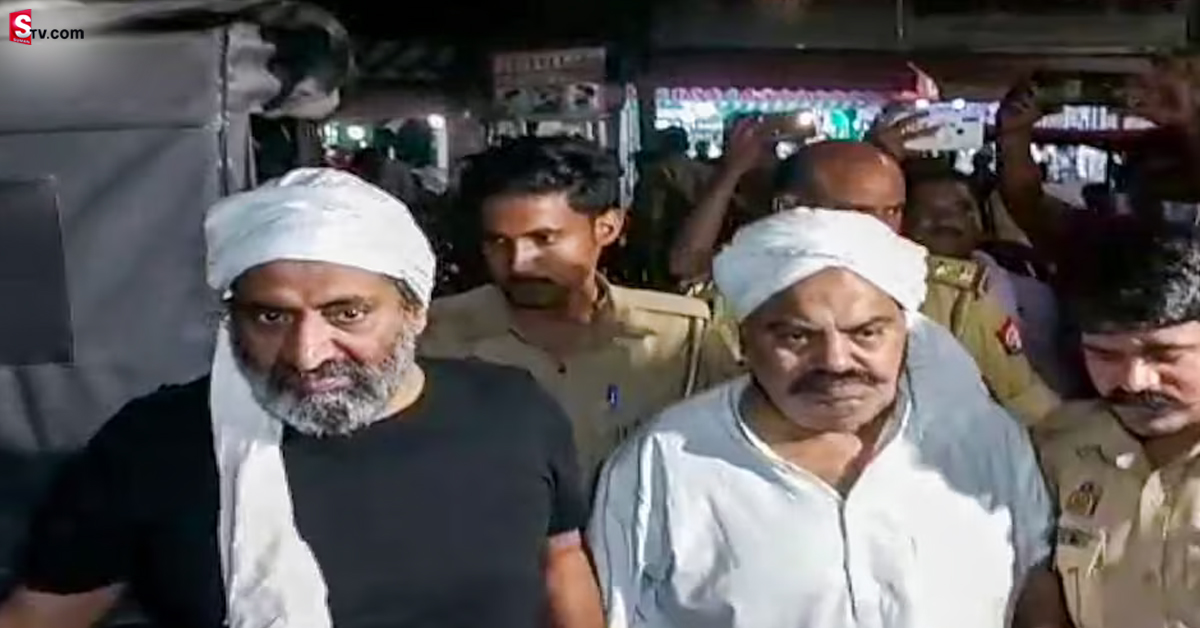 బ్రేకింగ్: లైవ్‌లో కాల్పుల కలకలం.. గ్యాంగ్ స్టర్, అతని సోదరుడు మృతి..