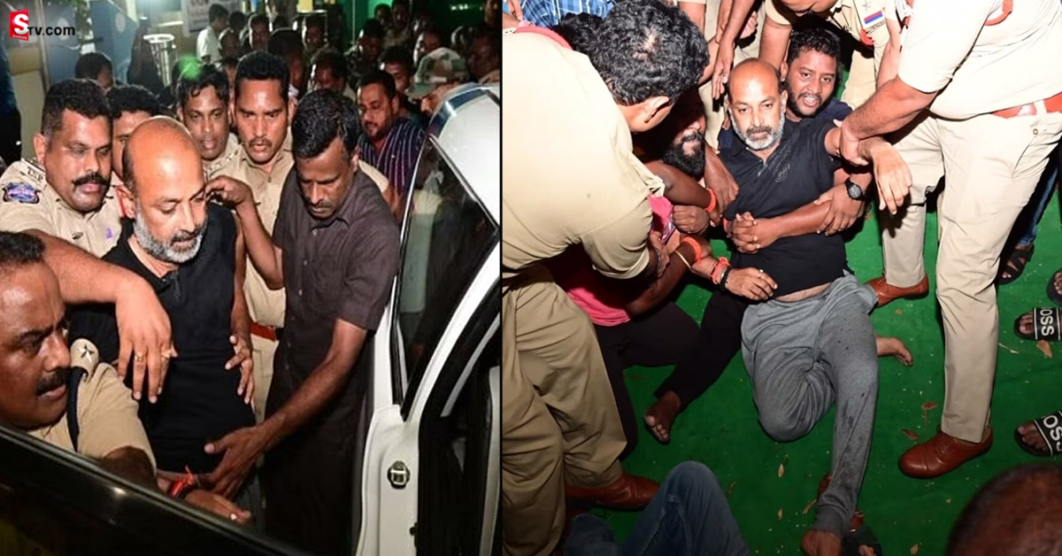 Bandi Sanjay Arrested: బిగ్ బ్రేకింగ్: తెలంగాణ బీజేపీ అధ్యక్షుడు బండి సంజయ్ అరెస్ట్..