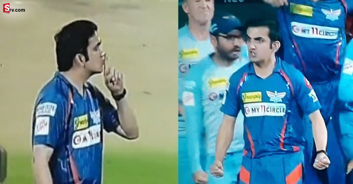 Gambhir: ఆర్సీబీ అభిమానులని రెచ్చగొట్టిన గంభీర్.. చేతితో అలా చూపిస్తూ!