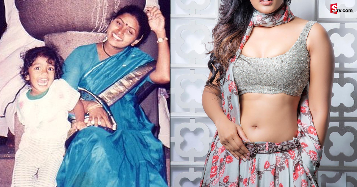 Childhood Pic: ఈమె గ్లామరస్ తెలుగు హీరోయిన్, ఛాన్సులే ఇవ్వట్లేదు.. గుర్తుపట్టారా?