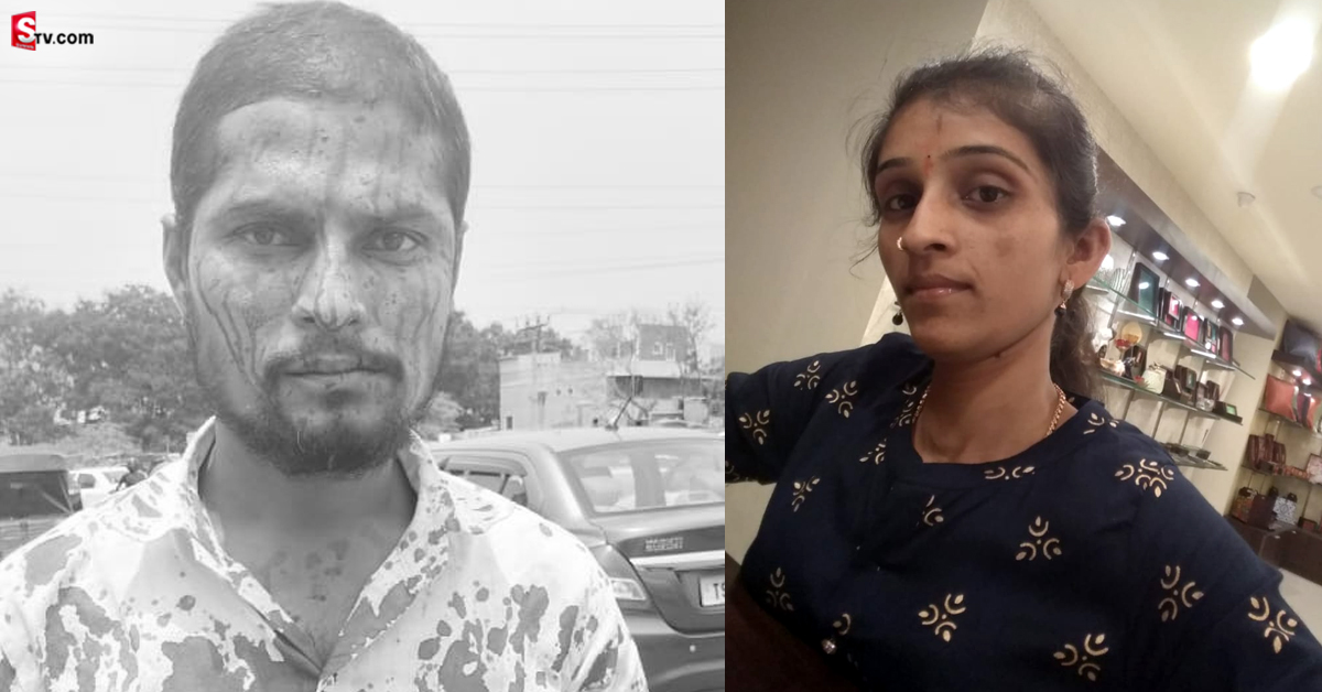 వెంటపడి మరీ.. రాయితో మోది, పొడిచి చంపిన భర్త