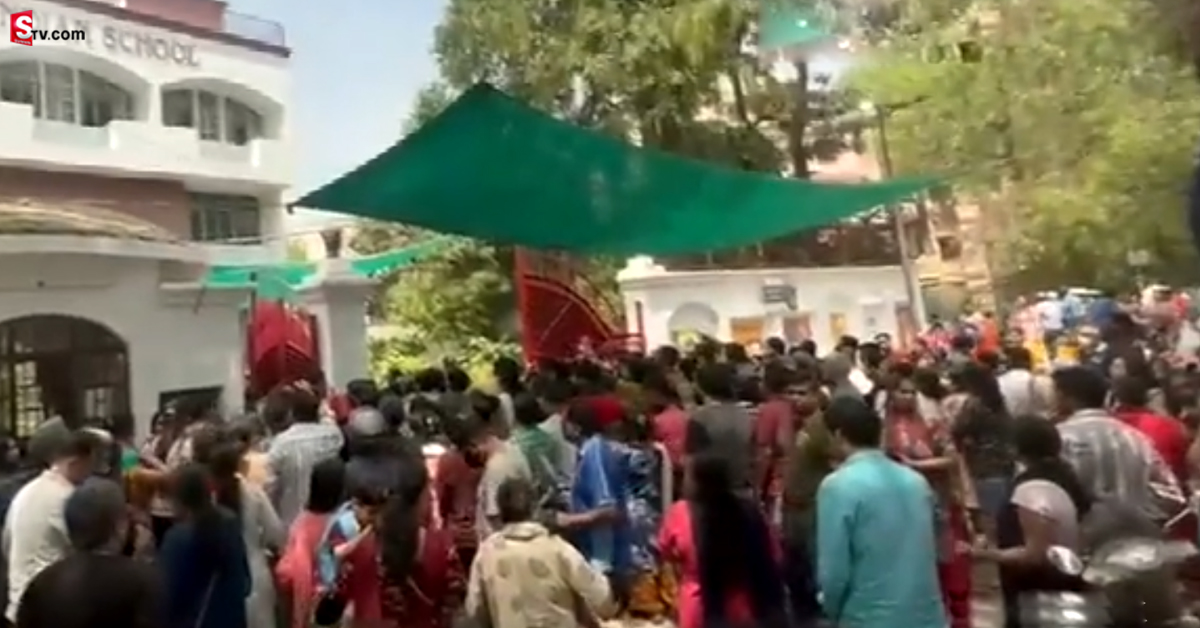 స్కూలుకు బాంబు బెదిరింపులు.. భయంతో బయటకు పరుగులు తీసిన విద్యార్థులు!