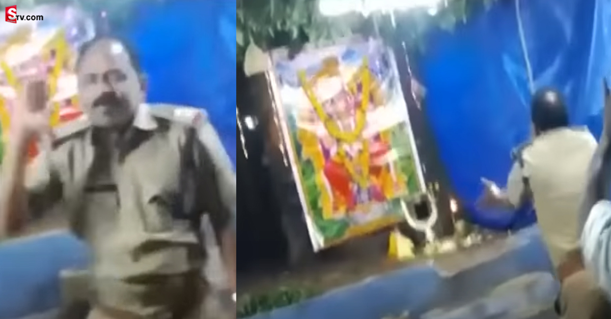 విధి నిర్వహణలో చిందులేసిన SI.. వీడియో వైరల్.. ఆపై..
