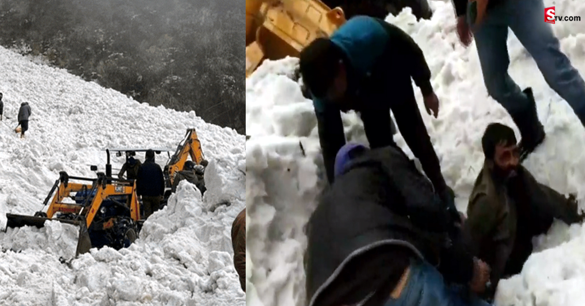 Avalanche: వీడియో: ఘోరం.. మంచు కొండలు విరిగి ఏడుగురు మృతి!