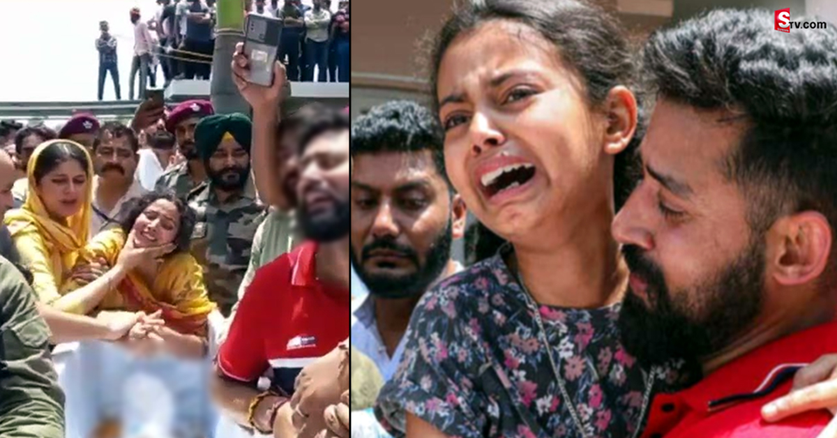 వీడియో: ఇక లేడని, లేవలేడని తెలియక.. పిలుస్తున్న జవాన్ కూతురు..