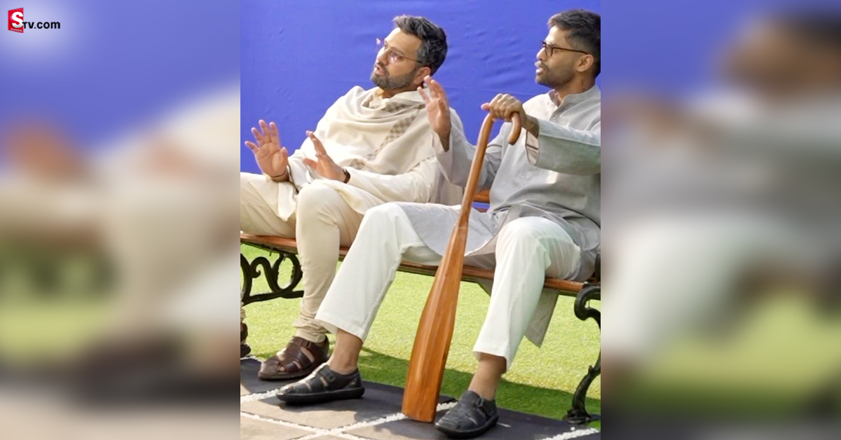 Rohit Sharma: చేతిలో ఊతకర్ర, కళ్లకు జోళ్లు.. రోహిత్, సూర్య న్యూ గెటప్స్.. అందుకేనా!