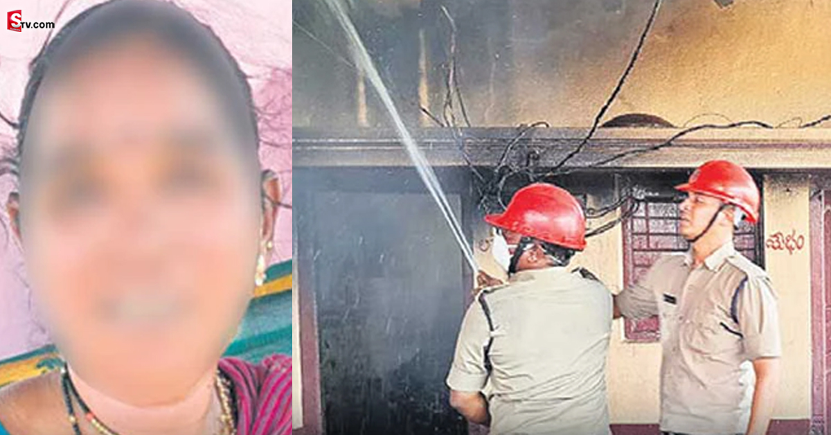 దారుణం: తల్లిని చంపేందుకు ఇంటికి నిప్పు పెట్టిన కొడుకు!