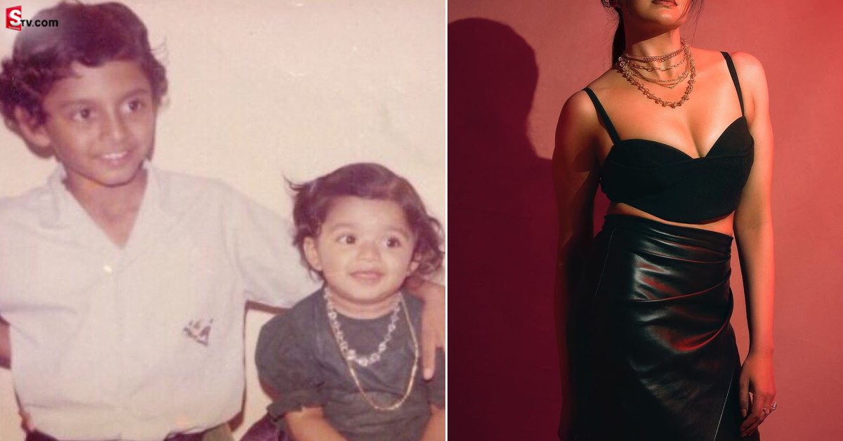 Childhood Pic: ఈ పాప హీరోయిన్.. హీరోలతో సినిమాలు చేసి, విలన్ తో లవ్ లో పడింది!