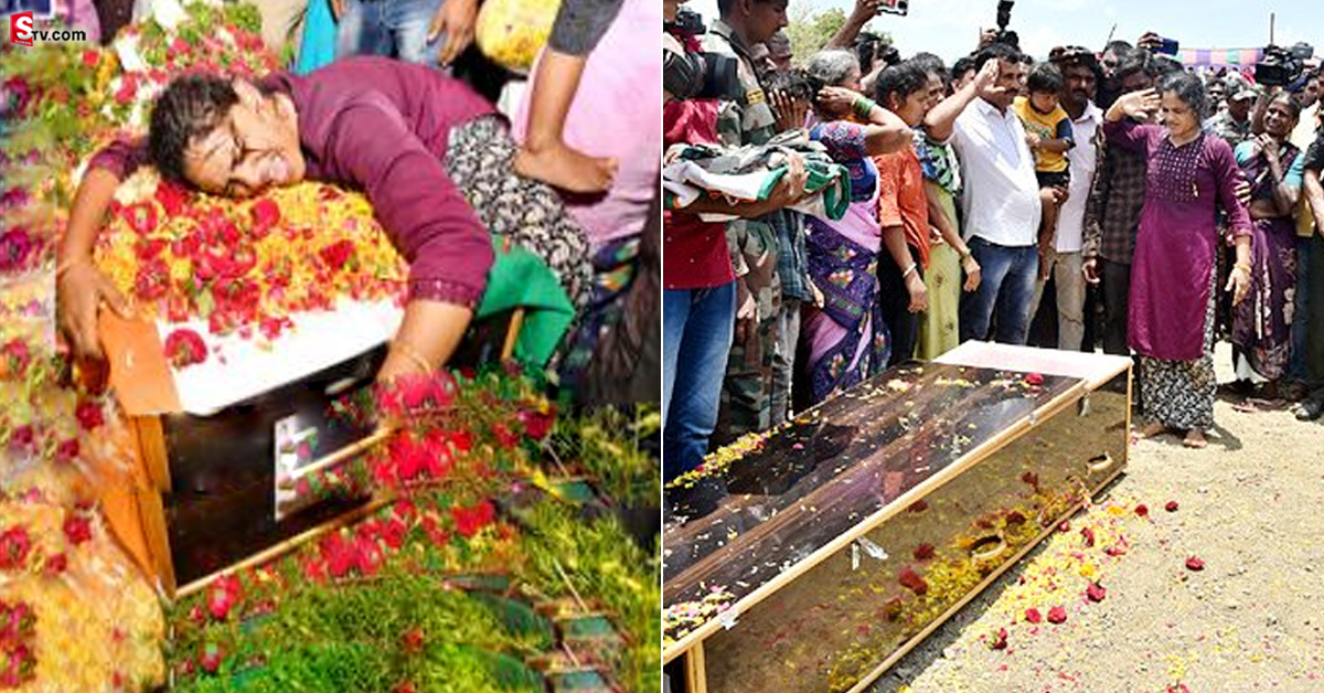 ప్రమాదంలో ఆర్మీ జవాన్ మృతి.. గుండెలు పగిలేలా ఏడ్చిన భార్య!