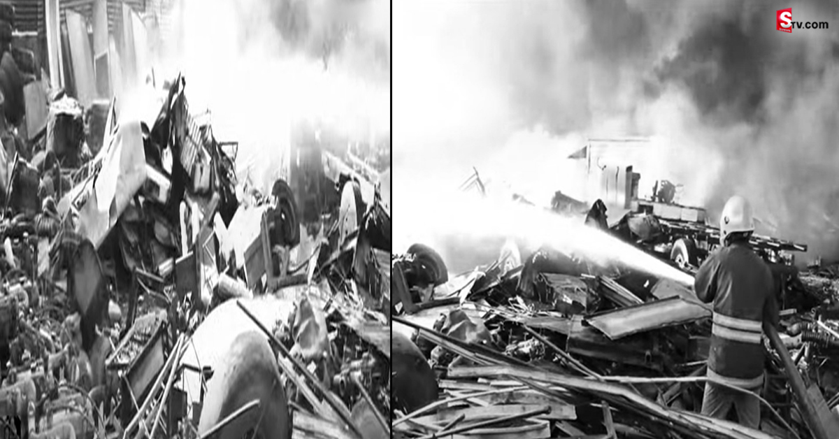 బ్రేకింగ్: అత్తా పూర్ లో భారీ అగ్ని ప్రమాదం!