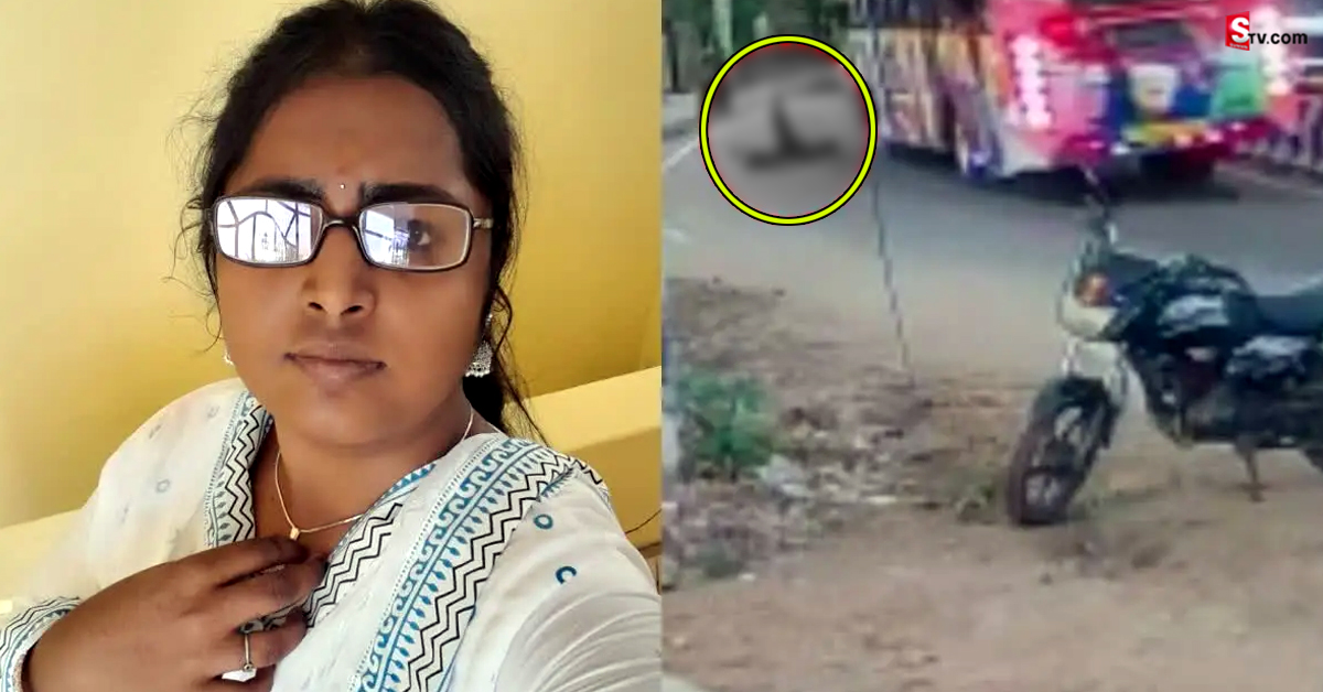 వీడియో: రన్నింగ్ బస్ నుంచి జారిపడ్డ యువతి.. క్షణాల్లోనే..