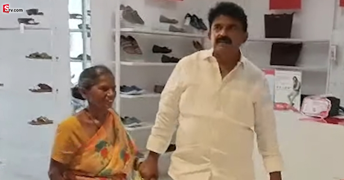మండుటెండలో కాళ్లకు చెప్పులు లేకుండా వృద్ధురాలు.. చలించిపోయిన MLA పేర్ని నాని!