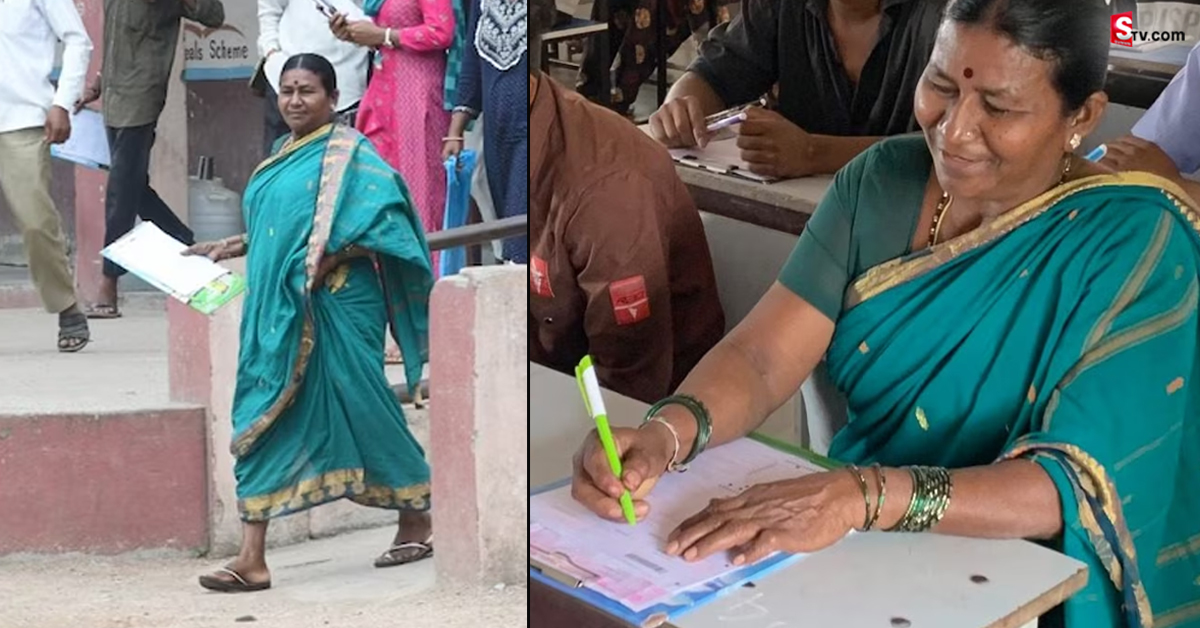 55 ఏళ్ల వయస్సులో పదో తరగతి పరీక్షలు రాసిన చిలక పద్మ.. ఆమె ఎవరంటే..?
