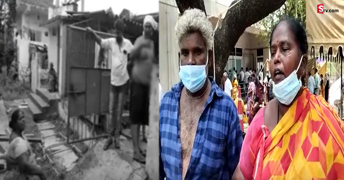 తల్లిదండ్రులను చిత్ర హింసలు పెట్టిన కొడుకులు.. ఆపై ఇంట్లోంచి గెంటేసి..