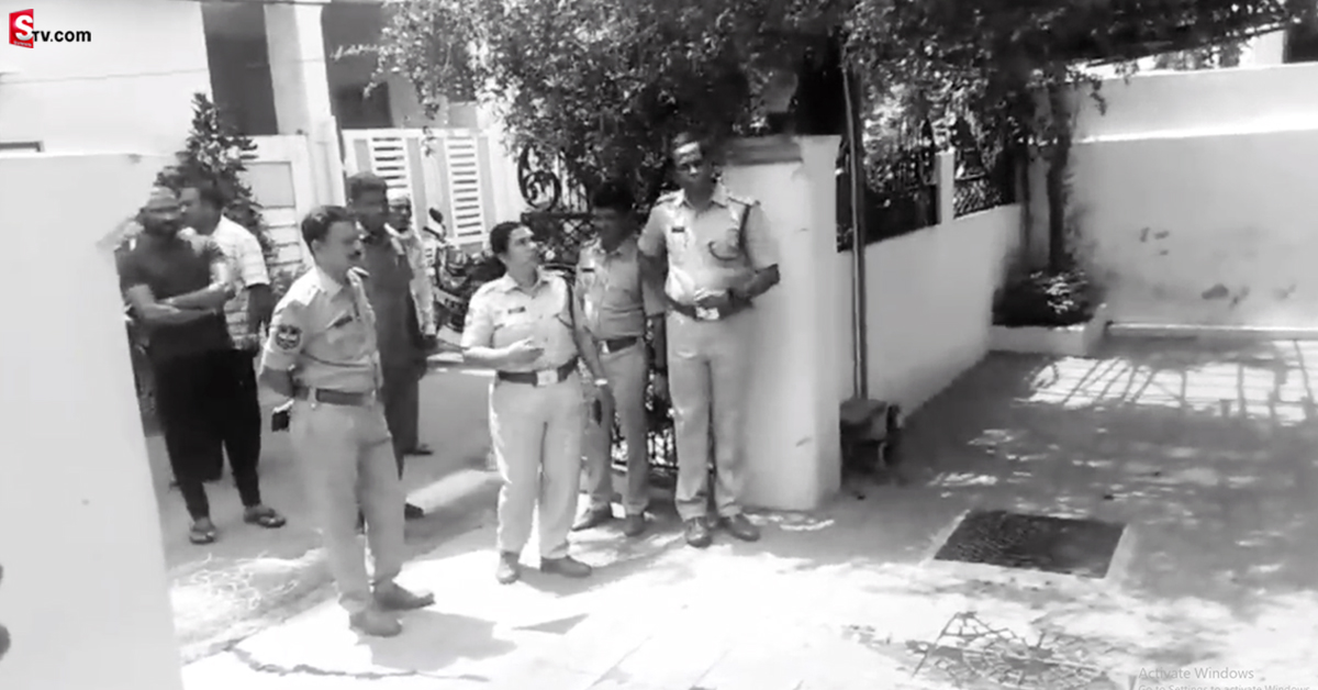 Hyderabad: దారుణం: భార్య గొంతు కోసి.. భవనంపై నుండి పడేసిన భర్త