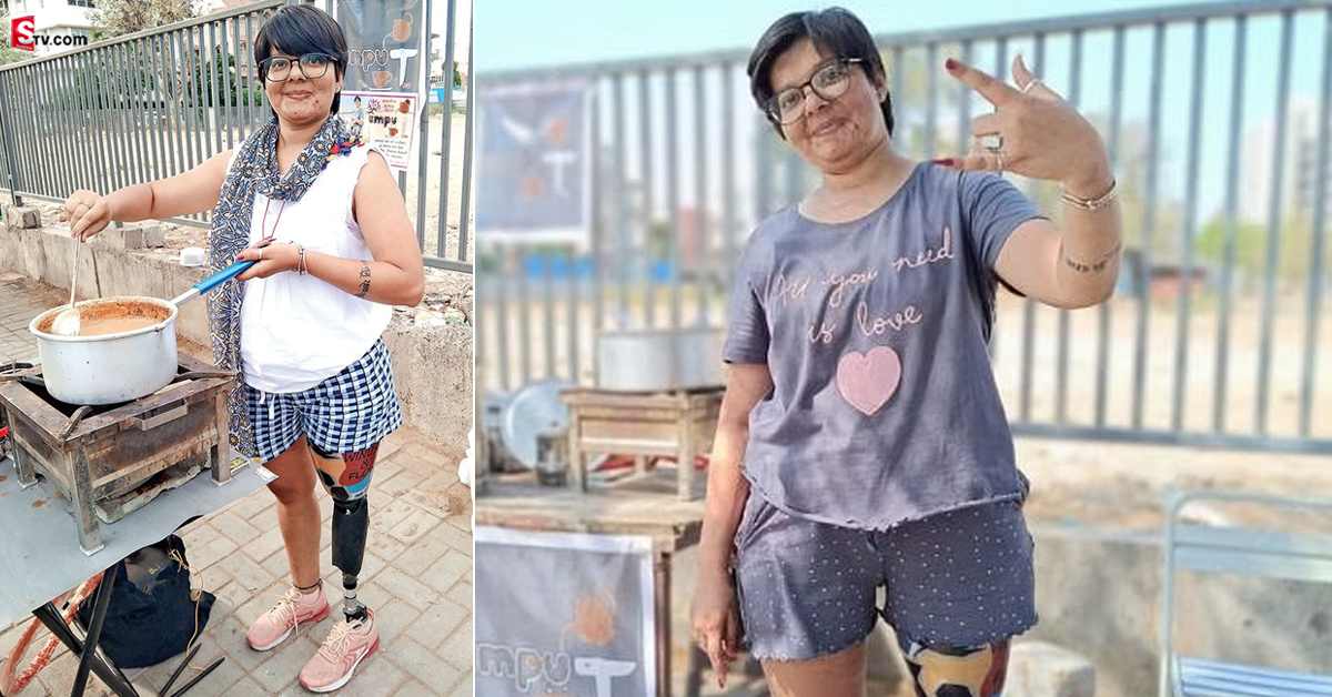 ‘ఆంప్ టీ నేహ’తో అంగవైకల్యాన్ని జయించిన యువతి!