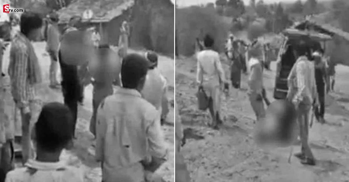 భార్య బట్టలు విప్పి నగ్నంగా ఊరేగించిన భర్త.. వీడియో వైరల్ అవ్వడంతో..