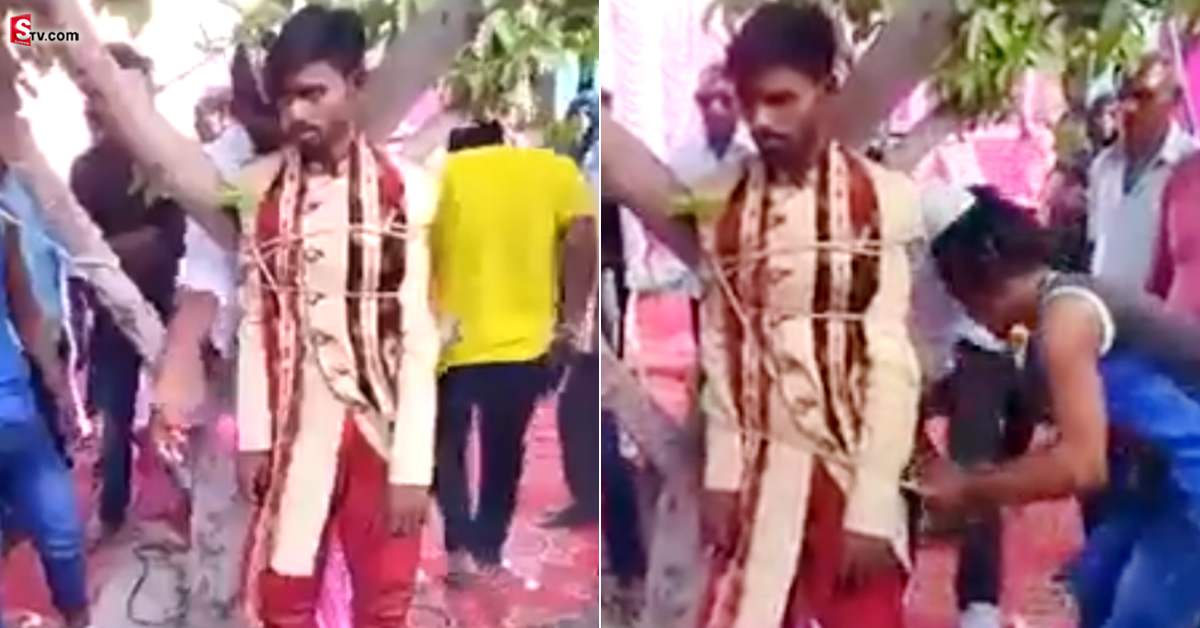తాళి కట్టించుకోవాల్సిన అమ్మాయి.. చెట్టుకి కట్టేసి కొట్టింది! కారణం?