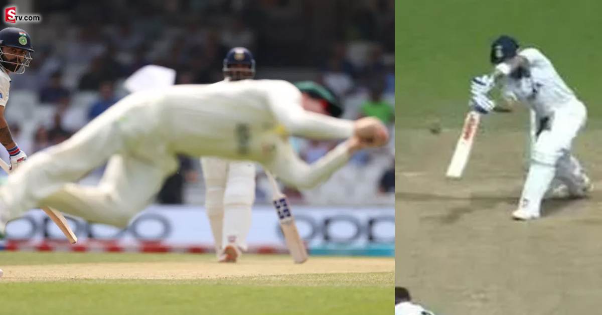 Steve Smith: స్టీవ్ స్మిత్  స్టన్నింగ్ క్యాచ్..షాక్ లో విరాట్ కోహ్లీ