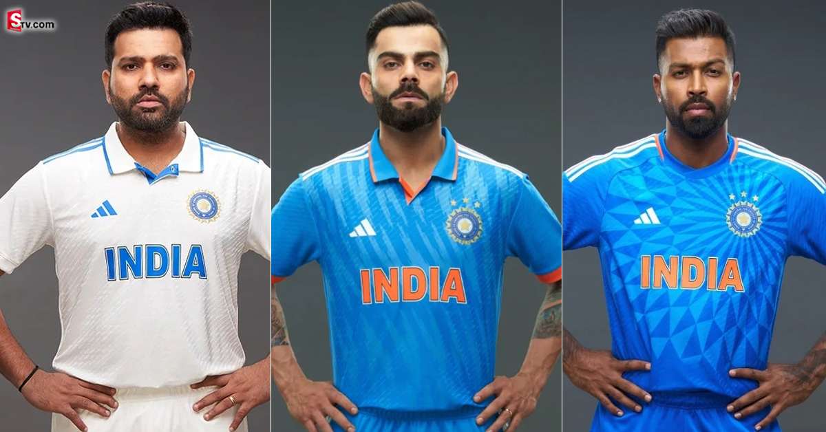 New Team India jersey: మూడు ఫార్మాట్లకు టీమిండియా కొత్త జెర్సీ.. ధర ఎంతో తెలుసా?