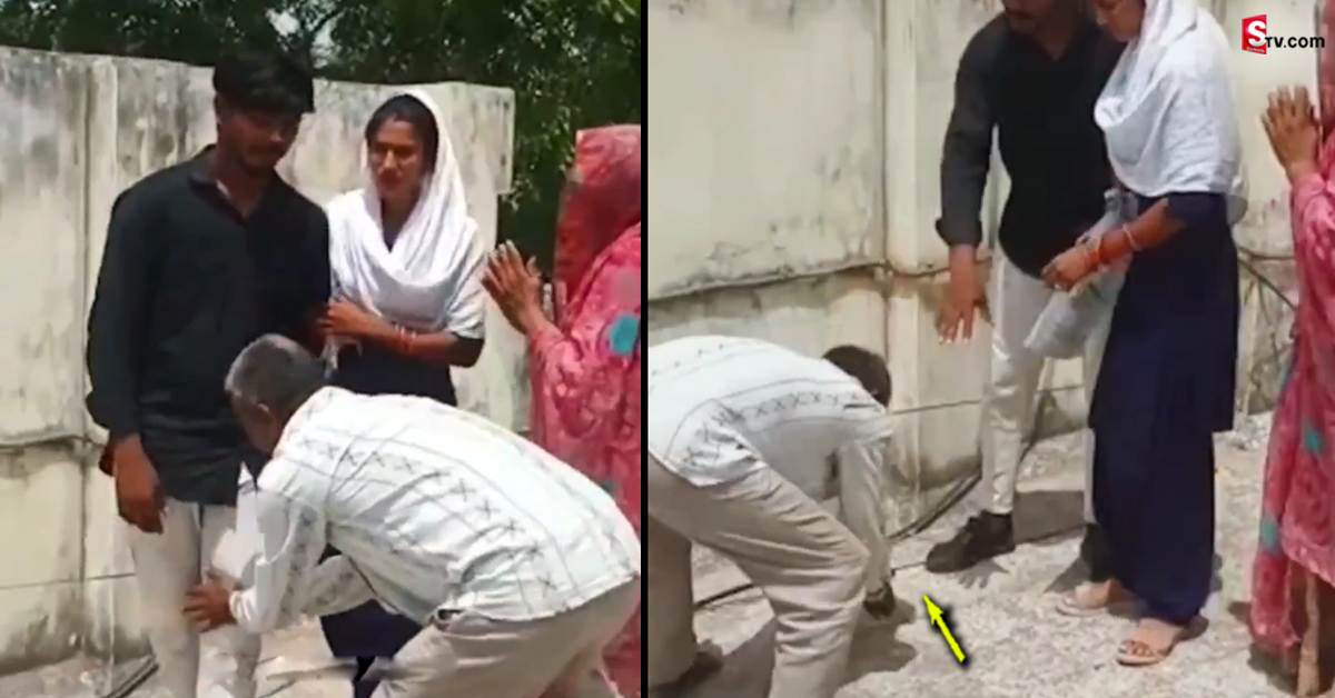 వీడియో: కన్నతండ్రి కాళ్లు పట్టుకొని బతిమాలినా వినని కూతురు.. భర్తతో కలసి..!