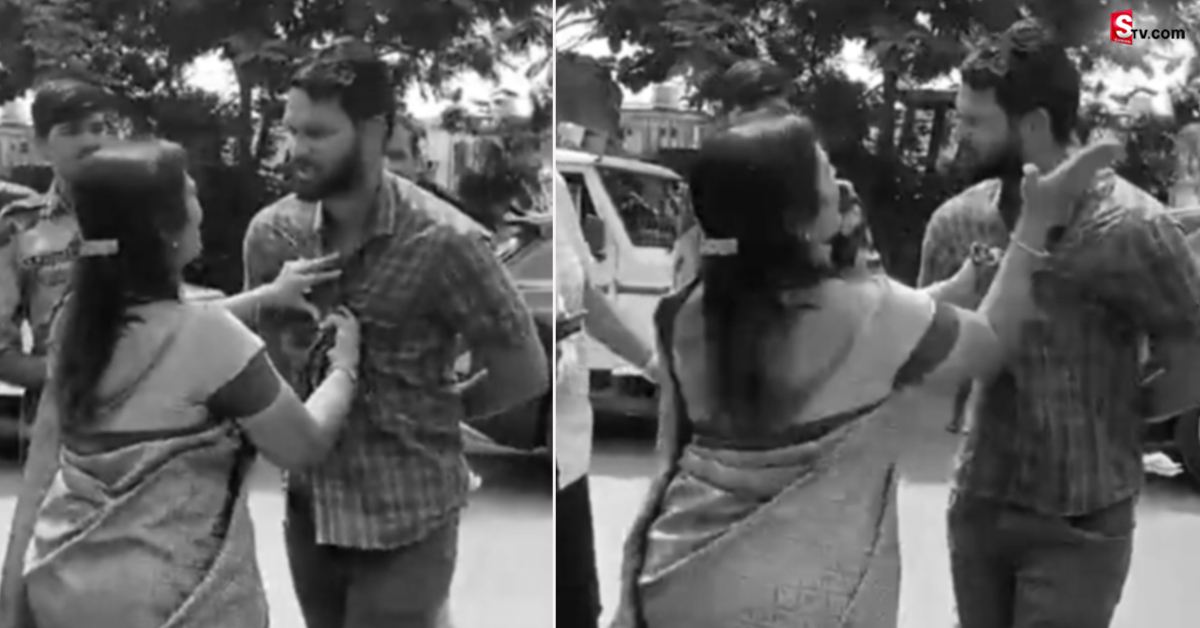 వీడియో: ఇంజినీర్ పై చేయి చేసుకున్న మహిళా ఎంఎల్ఎ.. ఆ కారణంతోనే..