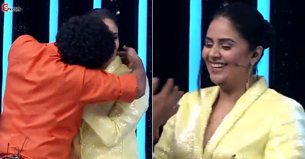 శ్రీముఖికి ముద్దు పెట్టబోయిన అవినాష్! చెంప చెళ్లుమనిపించింది