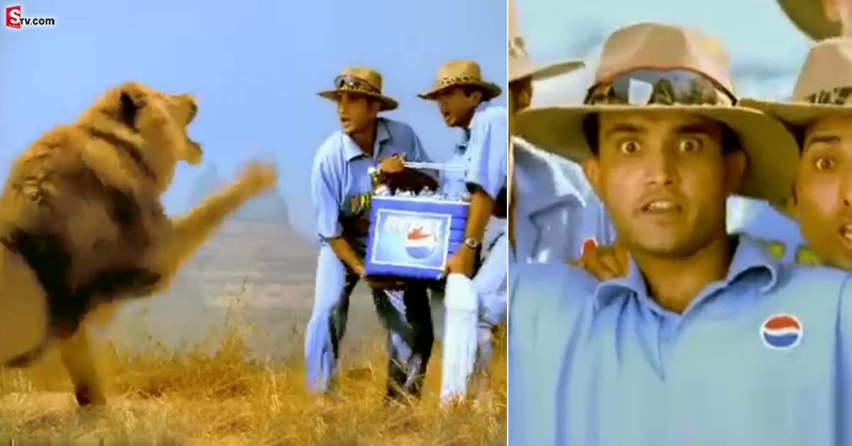 సింహంతో దాదా టీమ్ పెప్సీ యాడ్! దీని వెనుక చాలా కథ ఉంది!