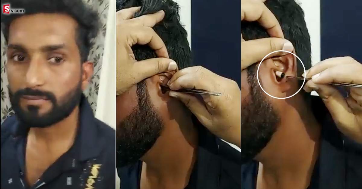 వీడియో: SRPF పరీక్షల్లో హైటెక్ మాస్ కాపీయింగ్.. చెవిలో బ్లూటూత్ మైక్రోఫోన్‌లు పెట్టుకుని..