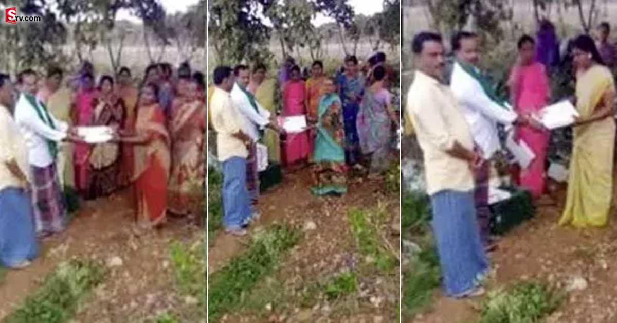 పెద్ద మనస్సు చాటుకున్న టమాటా రైతు.. లాభాలతో కూలీలకు..