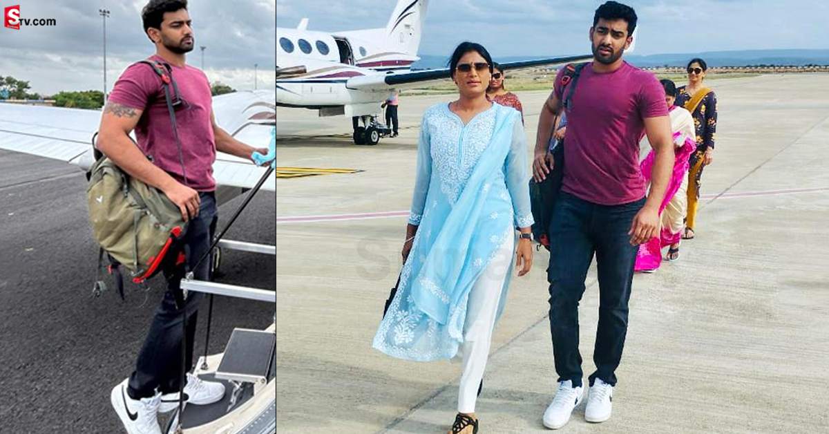 స్టార్ హీరో రేంజ్‌లో షర్మిల కొడుకు.. ఏం కటౌట్ రా బాబూ..!