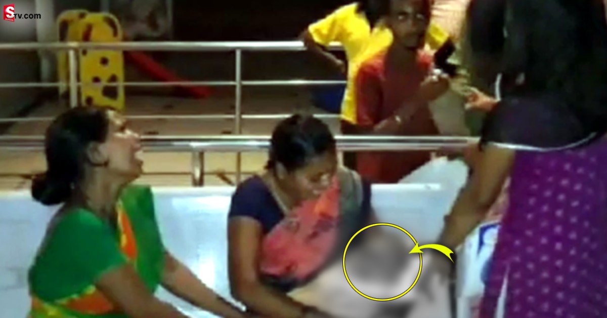 ఠాగూర్ సినిమా రిపీట్..  మూడు నెలల పసికందు ప్రాణాలతో..