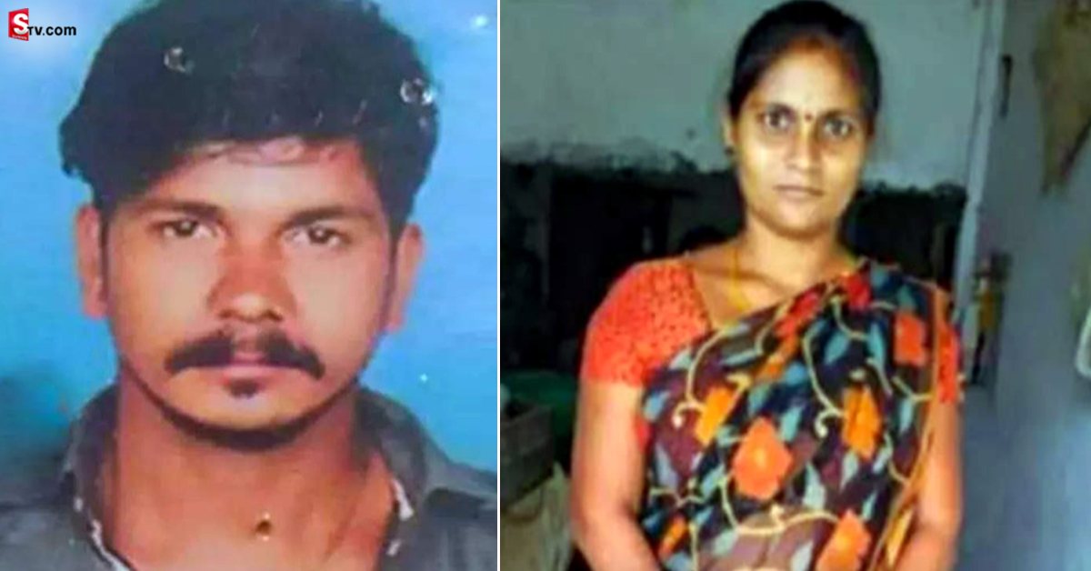పగబట్టిన విధి.. భార్య మృతదేహాన్ని తీసుకెళుతుండగా..