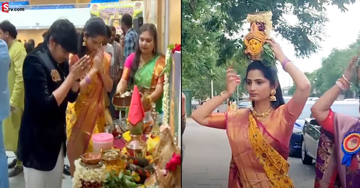 లండన్ గడ్డపై ధూమ్‌ధామ్‌గా బోనాల జాతర.. సందడి చేసిన రాకింగ్ రాకేష్, సుజాత