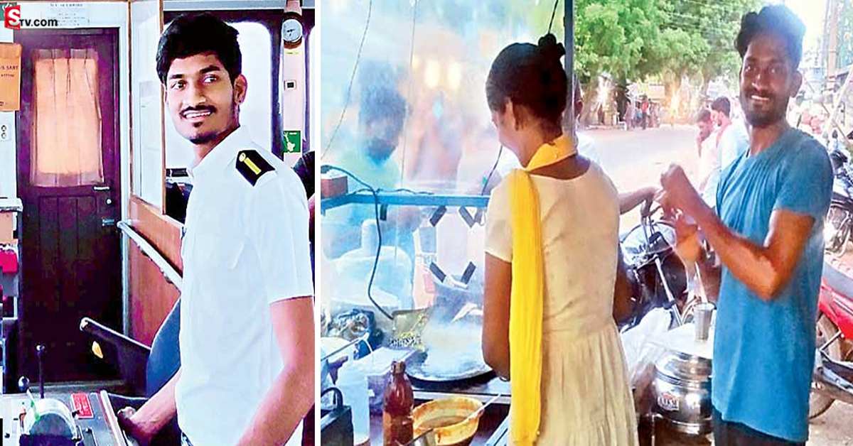 విదేశీ జాబ్ కాదని ఊళ్ళో పానీపూరీ అమ్ముకుంటున్న ఇంజనీర్.. ఎందుకో తెలిస్తే సెల్యూట్ చేస్తారు..