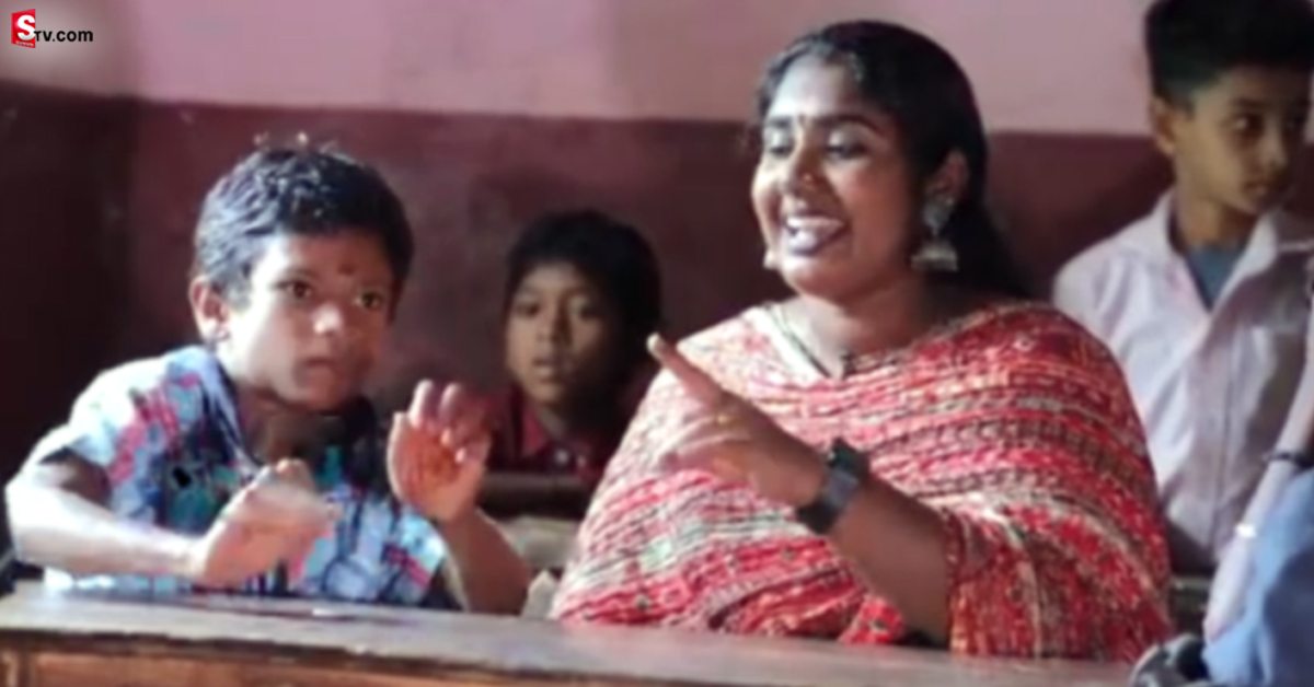 వీడియో:  స్కూల్ లో టీచర్ పాడుతుండగా ఈ పిల్లాడు ఏమి చేశాడో చూడండి!