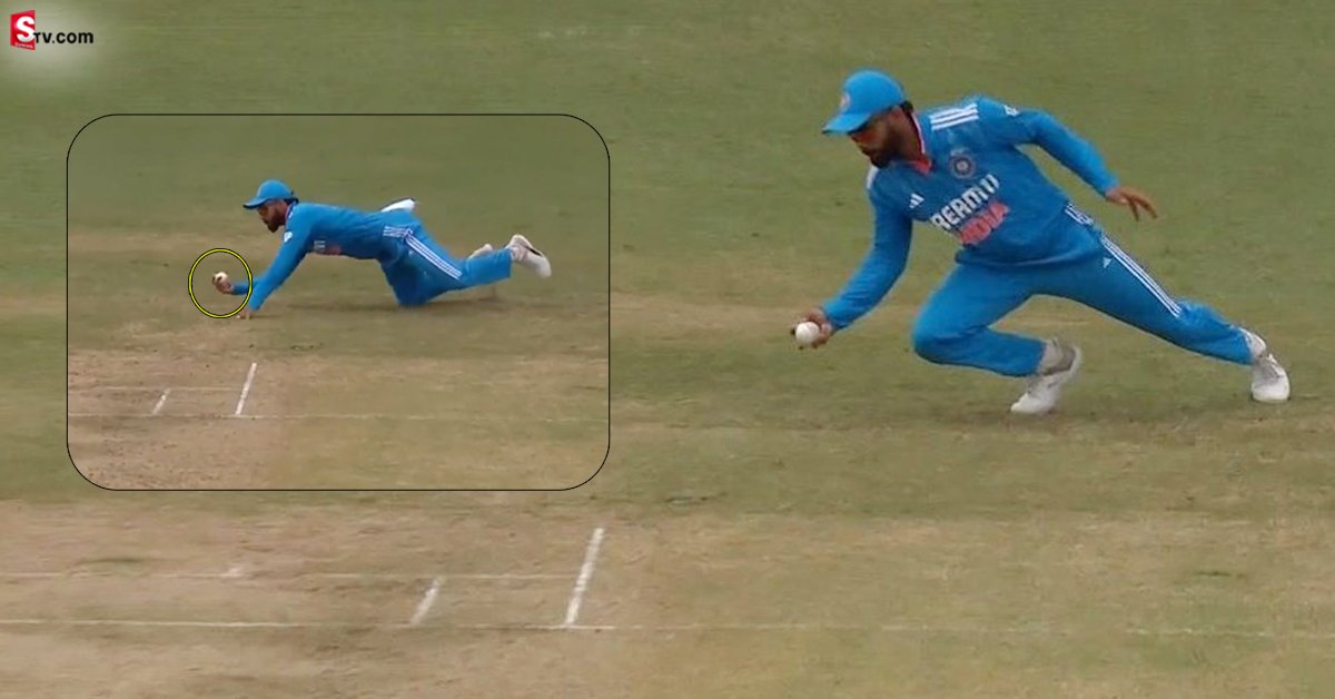 Virat Kohli: సింగిల్ హ్యాండ్ క్యాచ్ తో షాక్ కి గురి చేసిన కోహ్లీ! వీడియో వైరల్