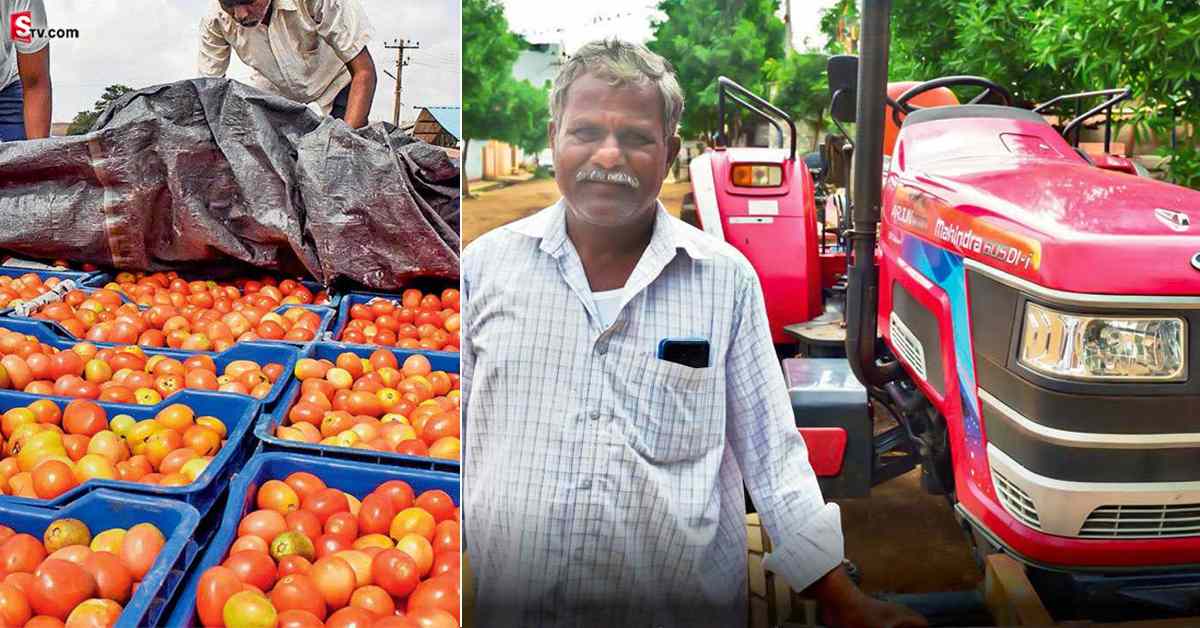 టమాటాలు అమ్మి కొత్త ట్రాక్టర్ తల్లికి గిఫ్ట్‌గా లగ్జరీ ఇల్లు ఇచ్చిన రైతు!