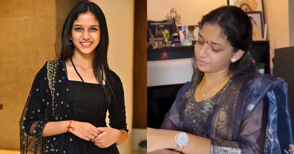 శ్రీదేవికి అప్పుడే పెళ్లయిపోయిందా..మెడలో పుసుపుతాడు అందుకేనా