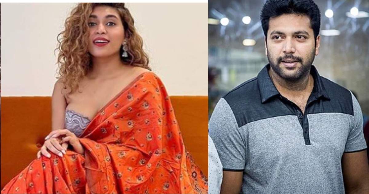 ప్రేయసిపై ప్రశంసలు, ముగ్గురిలో భార్యకు చోటివ్వని జయం రవి