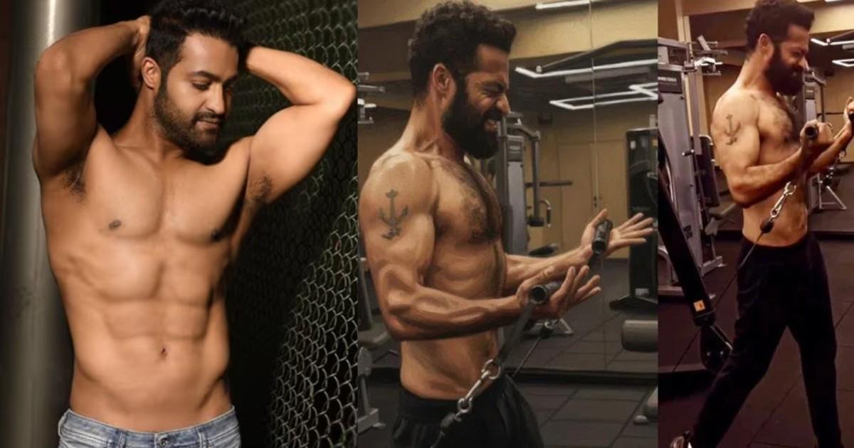 డ్రాగన్ కోసం తారక్ సిక్స్ ప్యాక్ బాడీ, వైరల్ అవుతున్న వీడియో